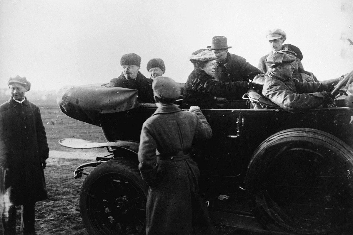Парад на Ходынском поле 1 мая 1918 года
