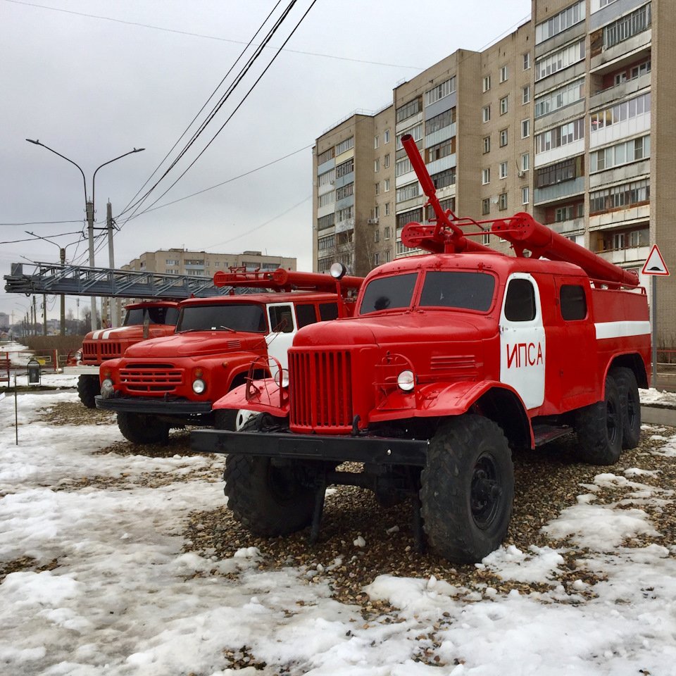 Пожарная машина КАМАЗ 3d модель