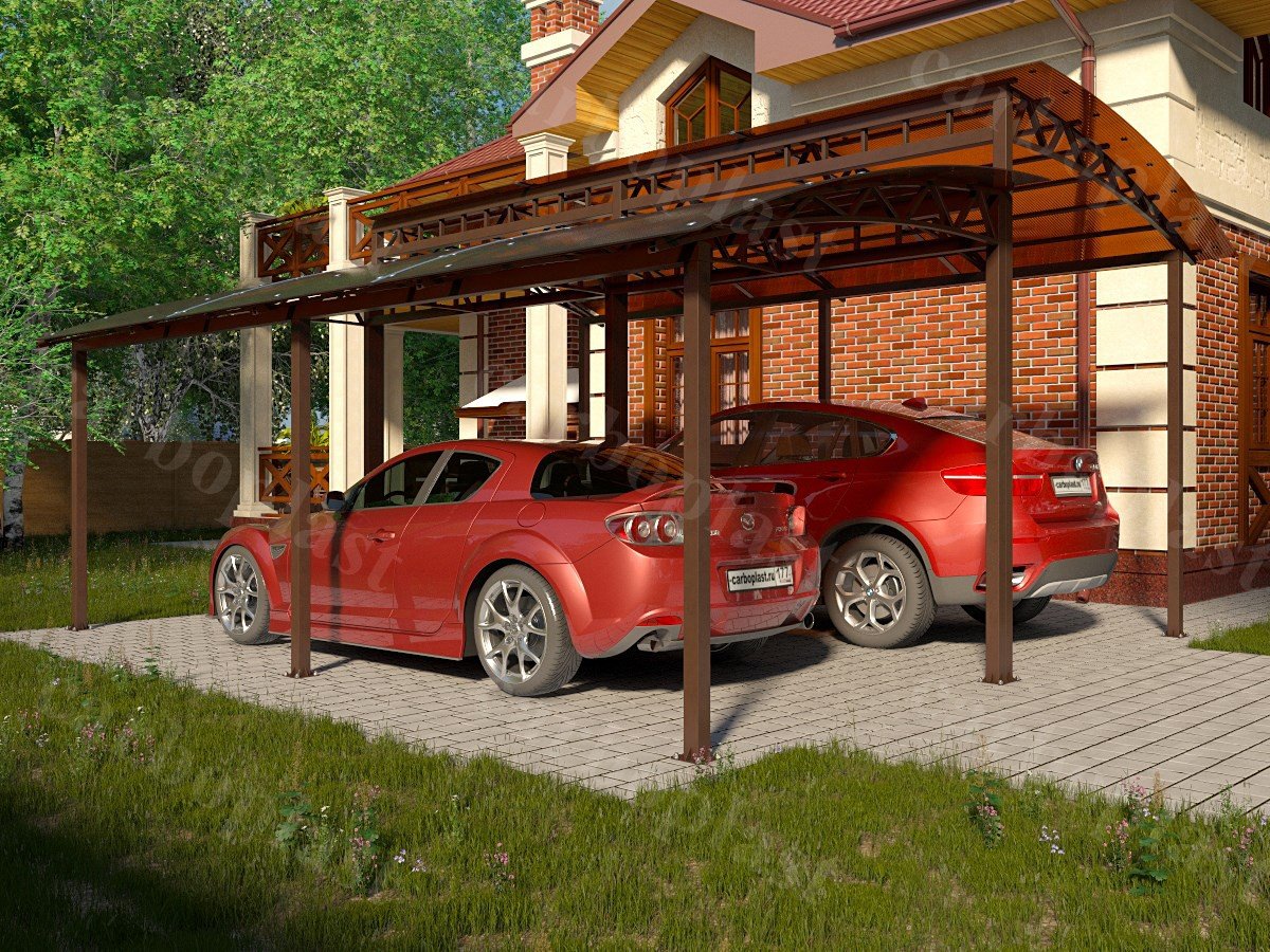 Гараж навес АЛЬФАПРОЕКТ