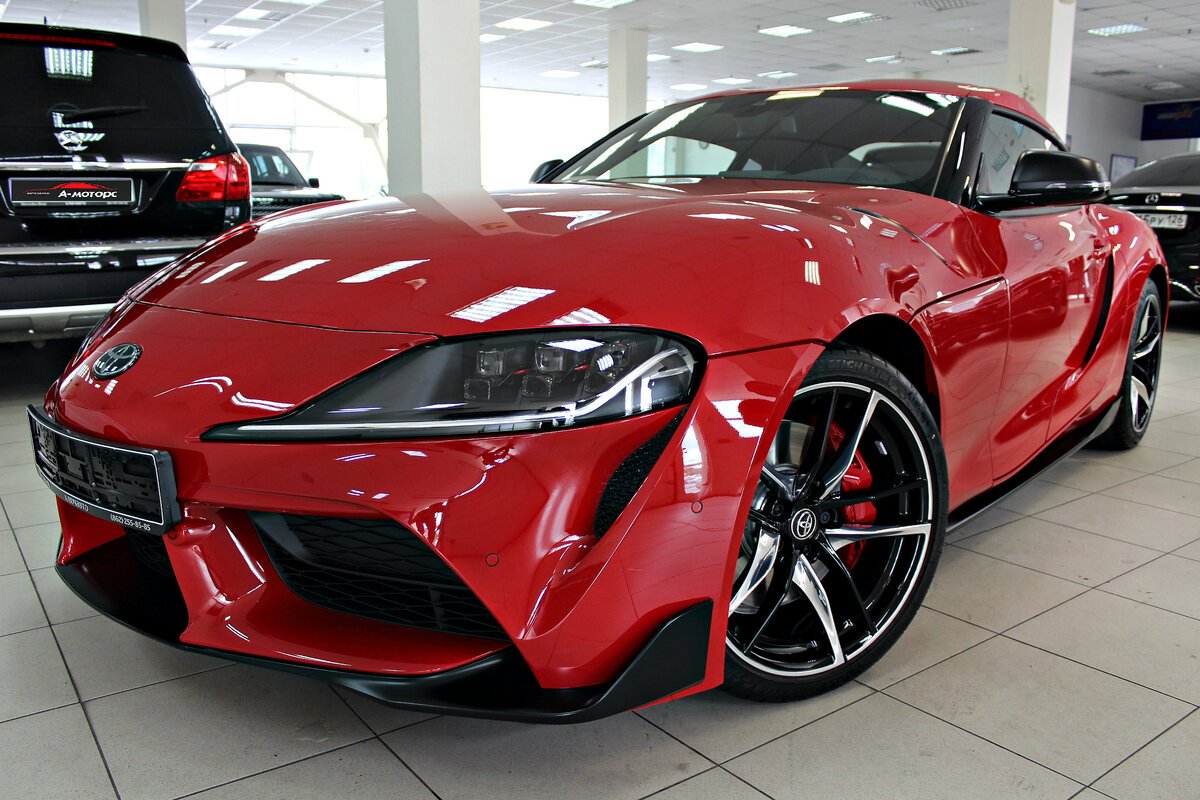 Toyota Supra a90 Red