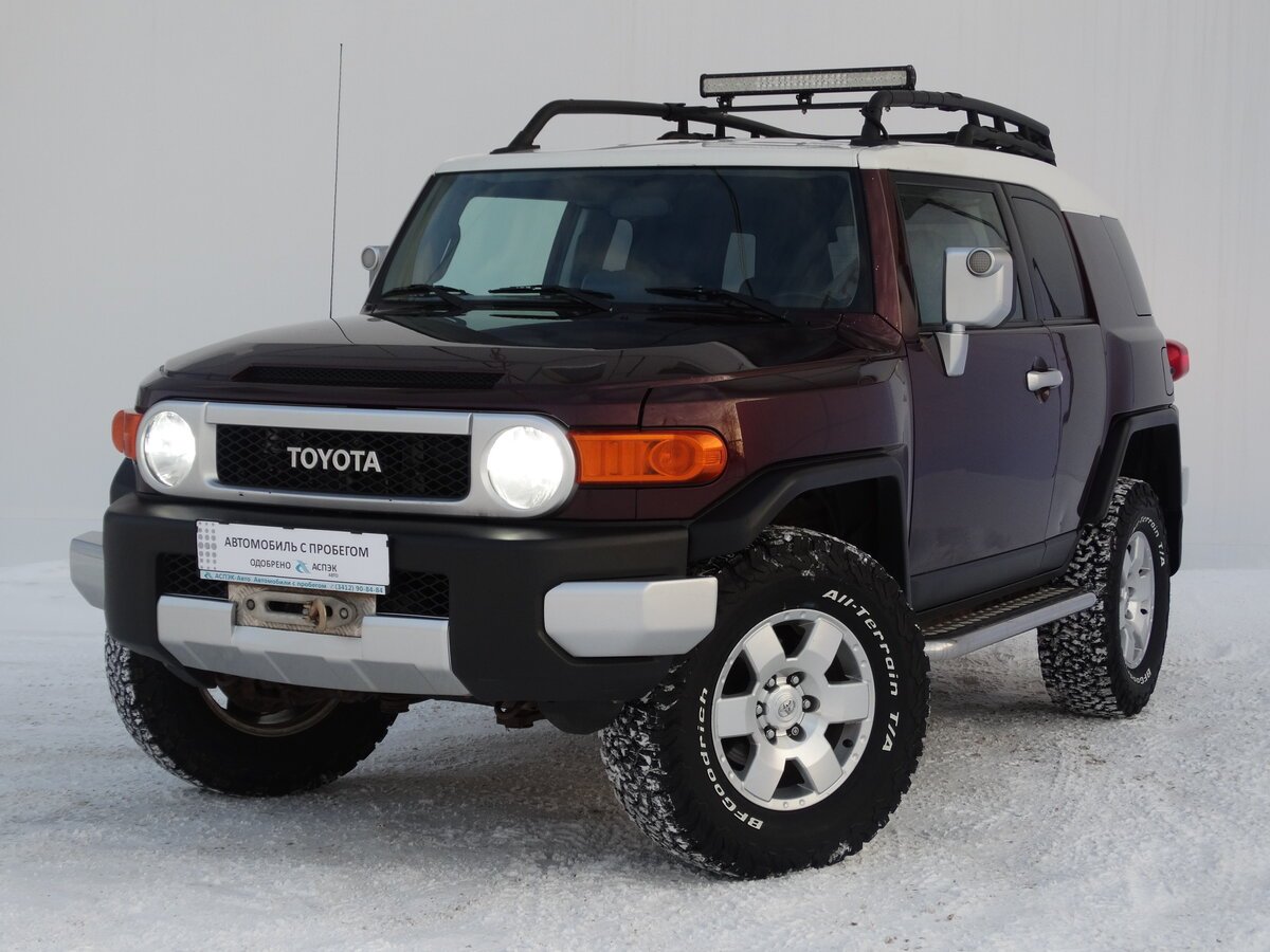 Toyota Land Cruiser Prado круглые фары