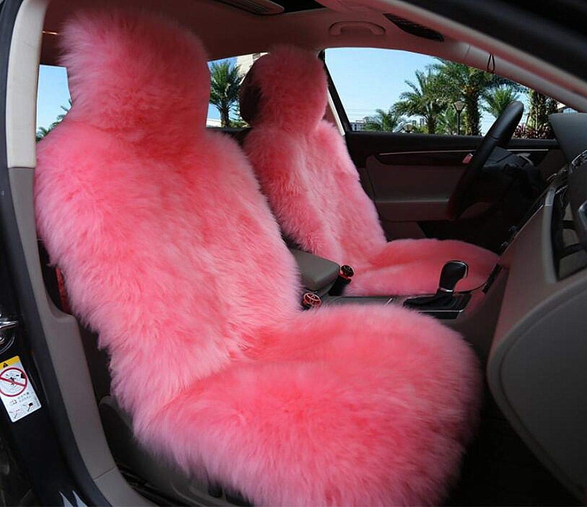 Розовый пушистый автомобиль