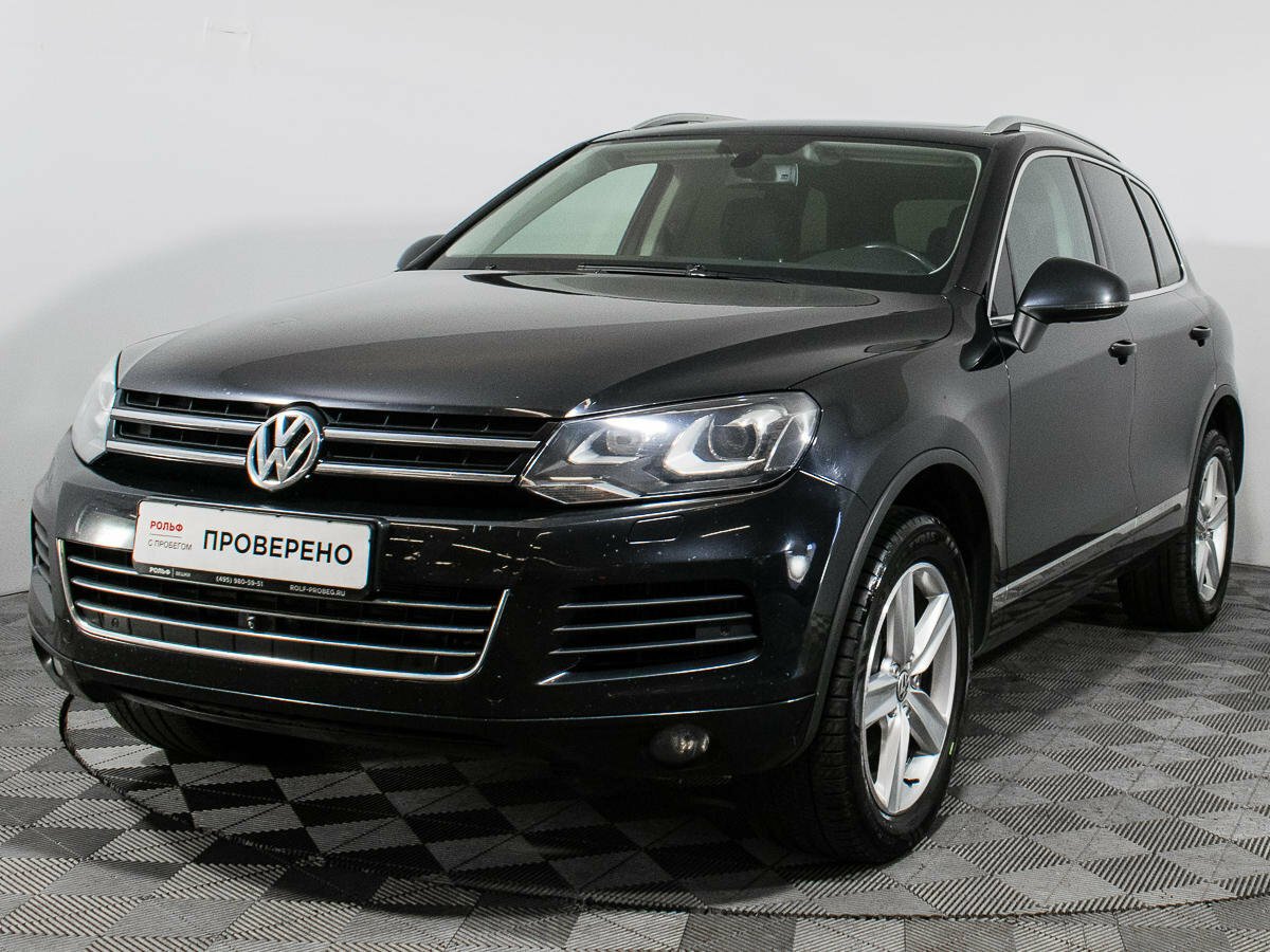Volkswagen Touareg 2011 черный