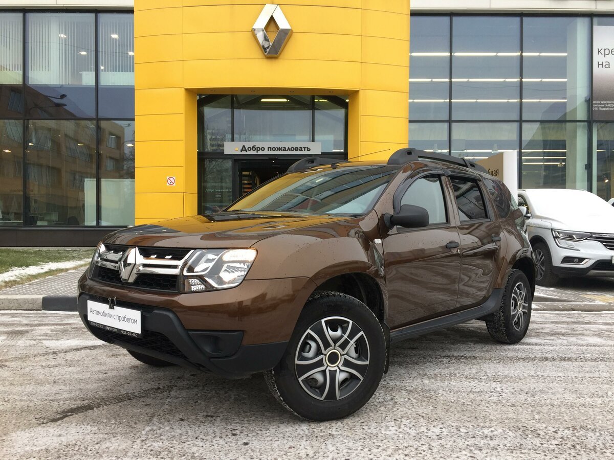 Renault Duster 2017 коричневый