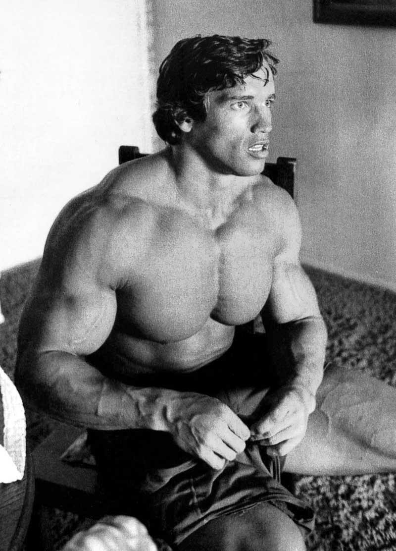Arnold Schwarzenegger в молодости