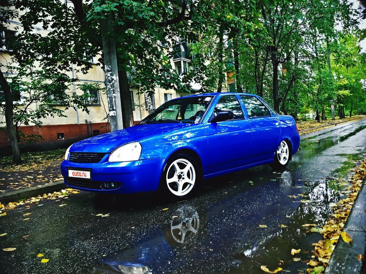 Синяя Приора седан 365