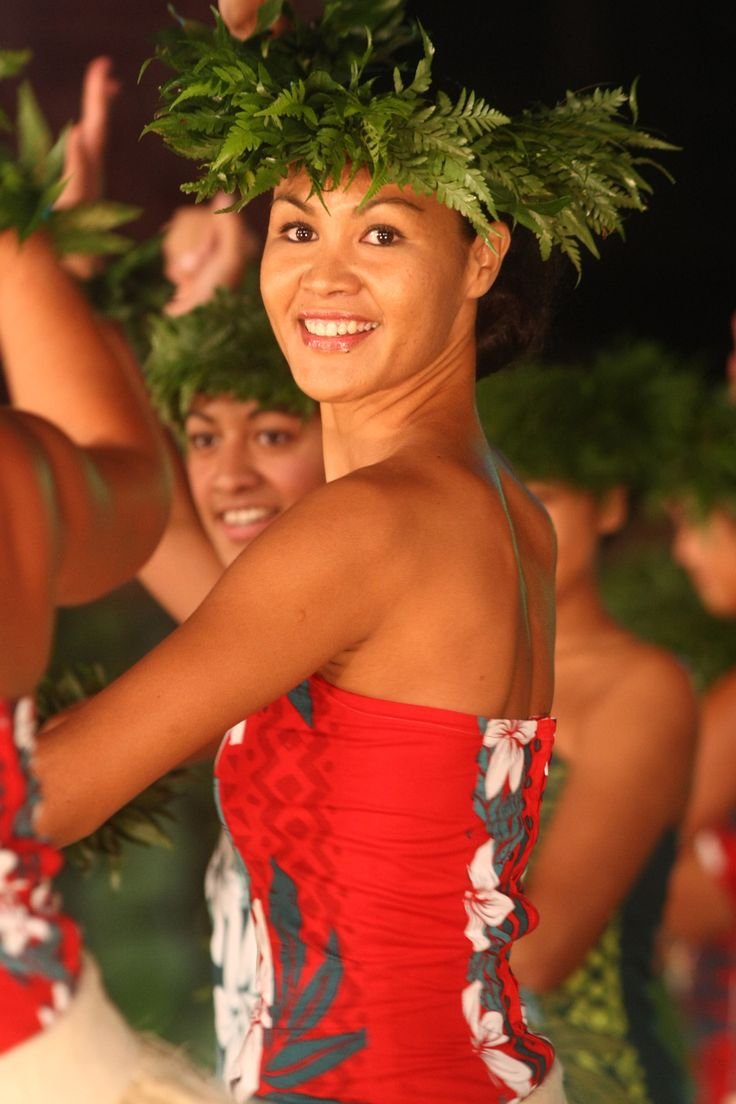 Девушки Полинезии