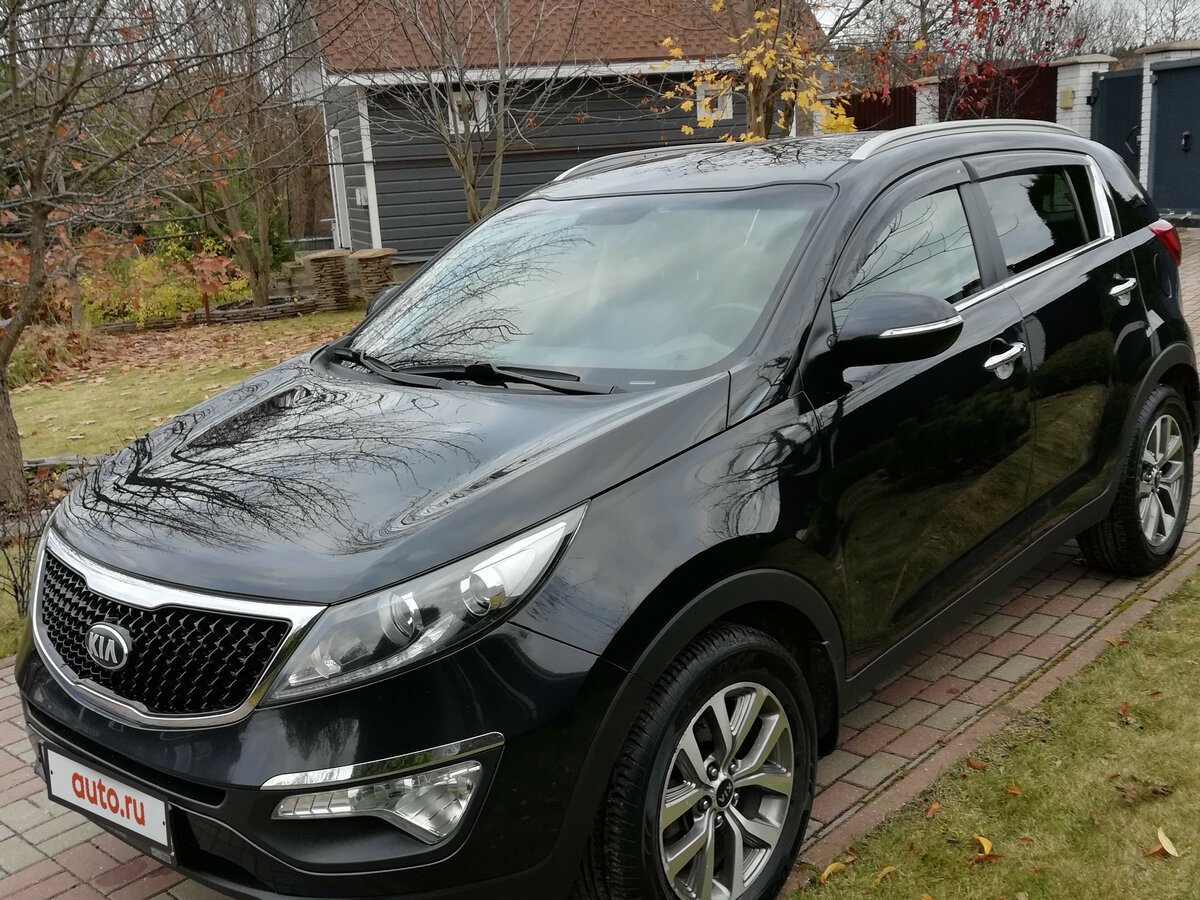 Kia Sportage 2015 черный