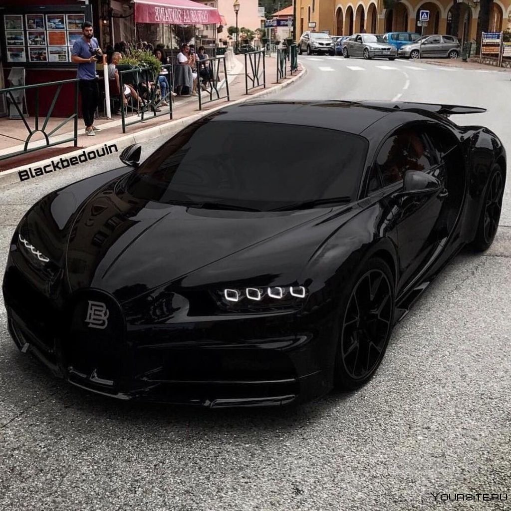 Bugatti Chiron Black Matte