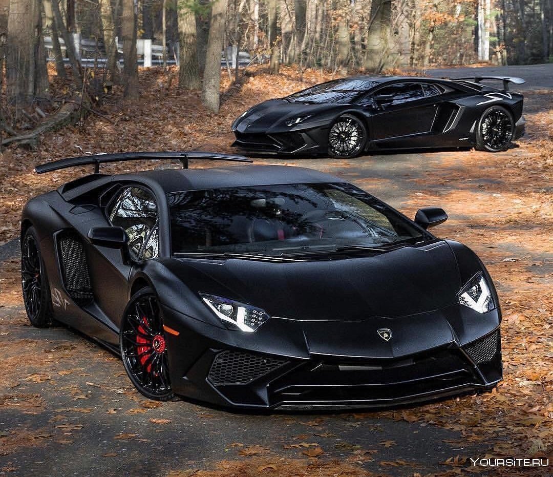Ламборгини авентадор SV Black