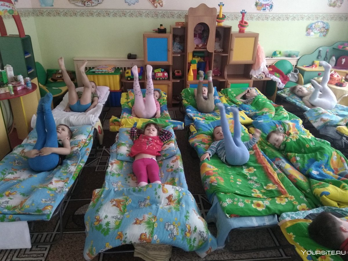 Гимнастика для детей после сна в детском саду