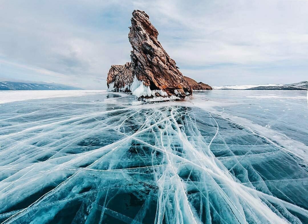Лед Байкала 2022