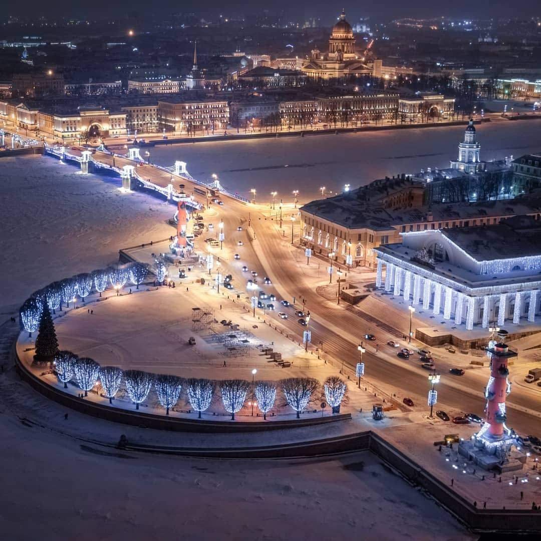 Фото Санкт-Петербурга сегодня вечером