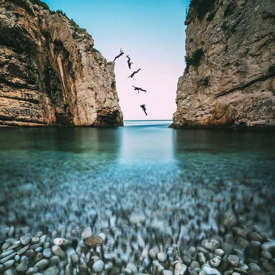 Пляж Стинива остров ВИС Хорватия