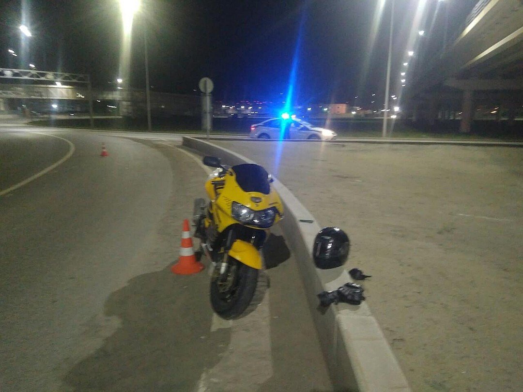 Авария на мотоцикле Тобольск