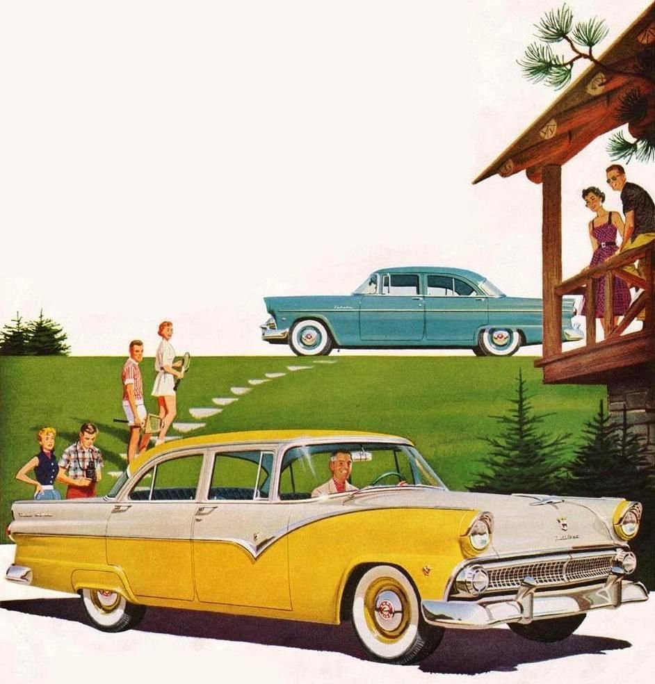 Ford Fairlane sedan 1955