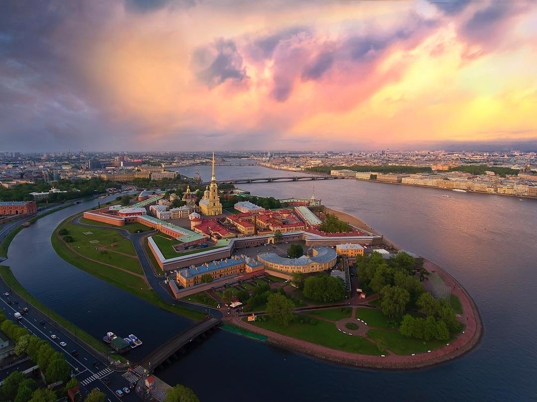 Заячий остров в Санкт-Петербурге