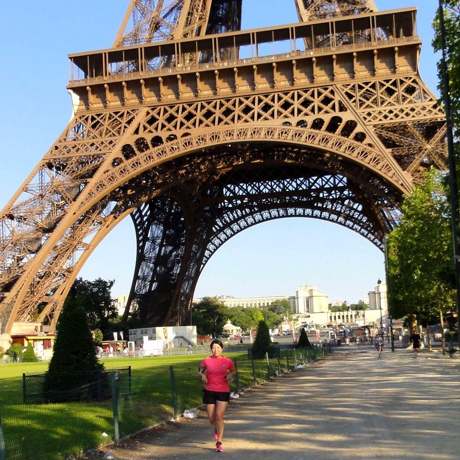 Париж Елисейские поля Эйфелева башня