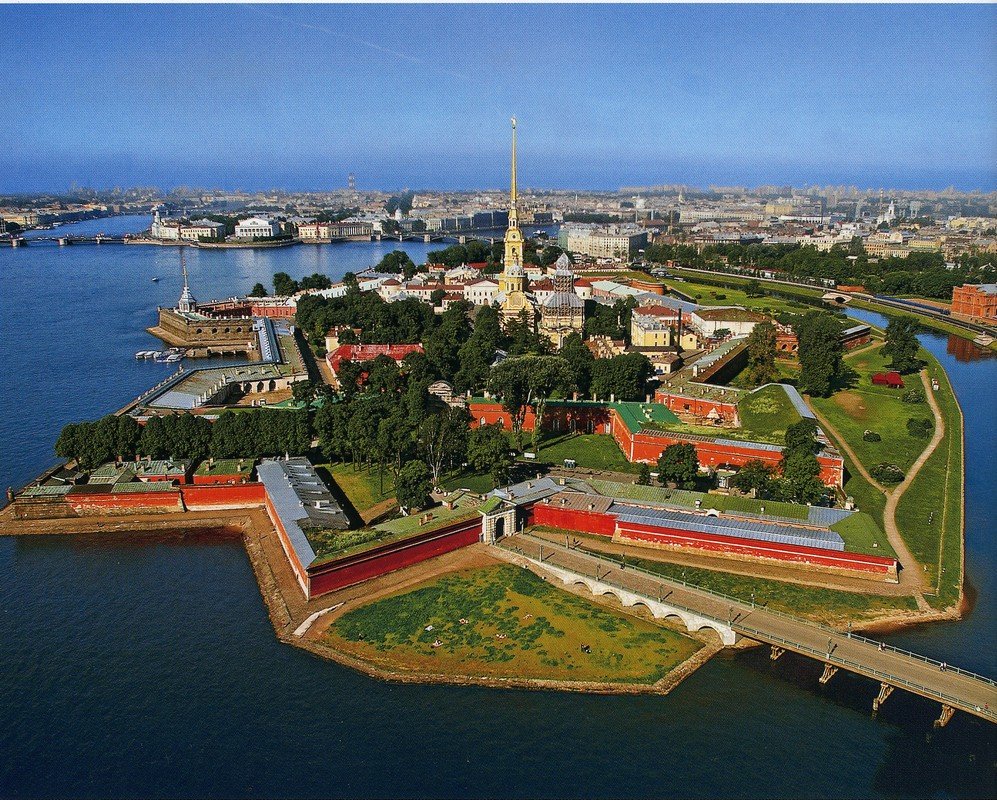 Заячий остров Петропавловская крепость