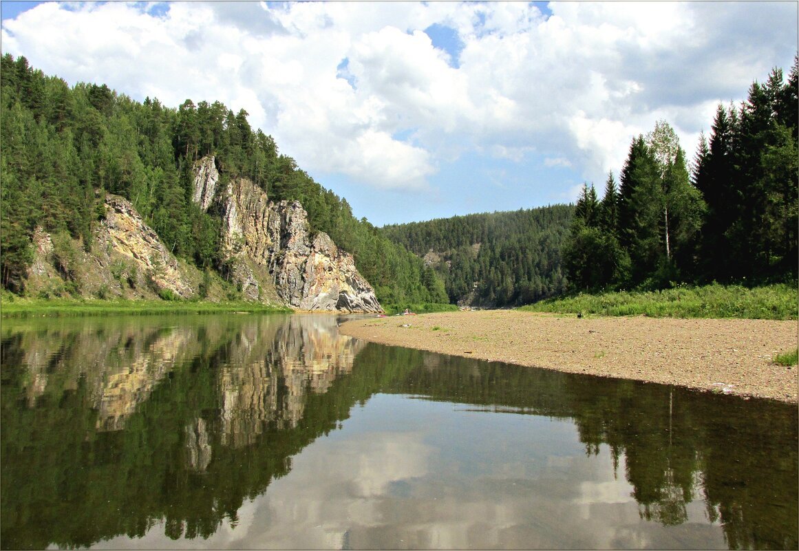 Средний Урал. Река Чусовая