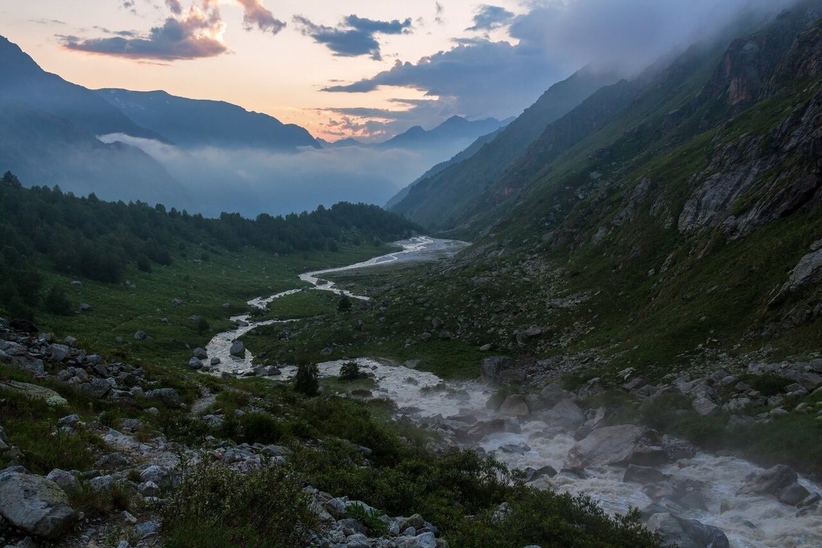 Горные реки Северной Осетии