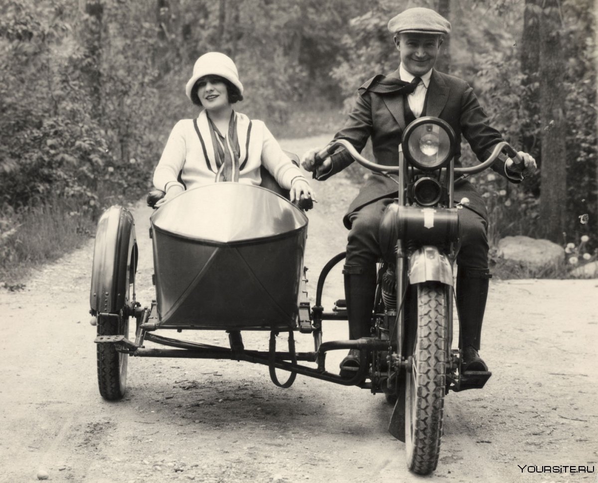 Харлей Дэвидсон с коляской 1939 года