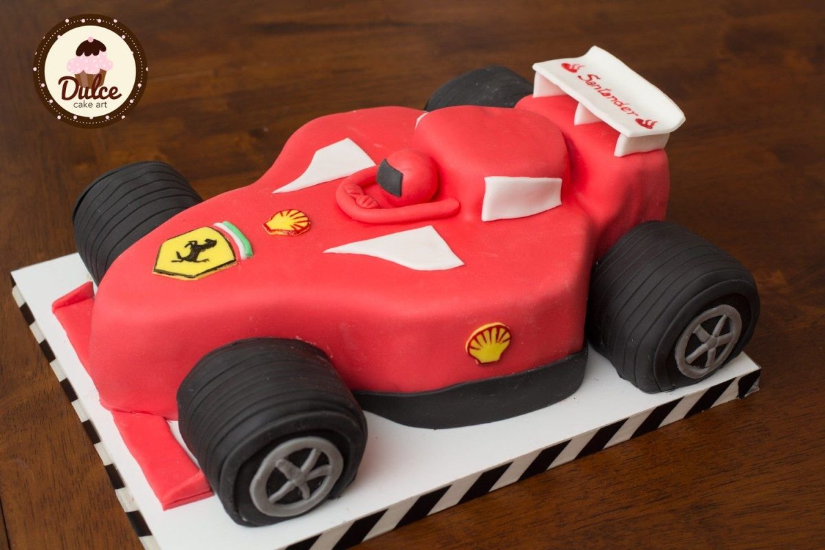 Ferrari f1 торт