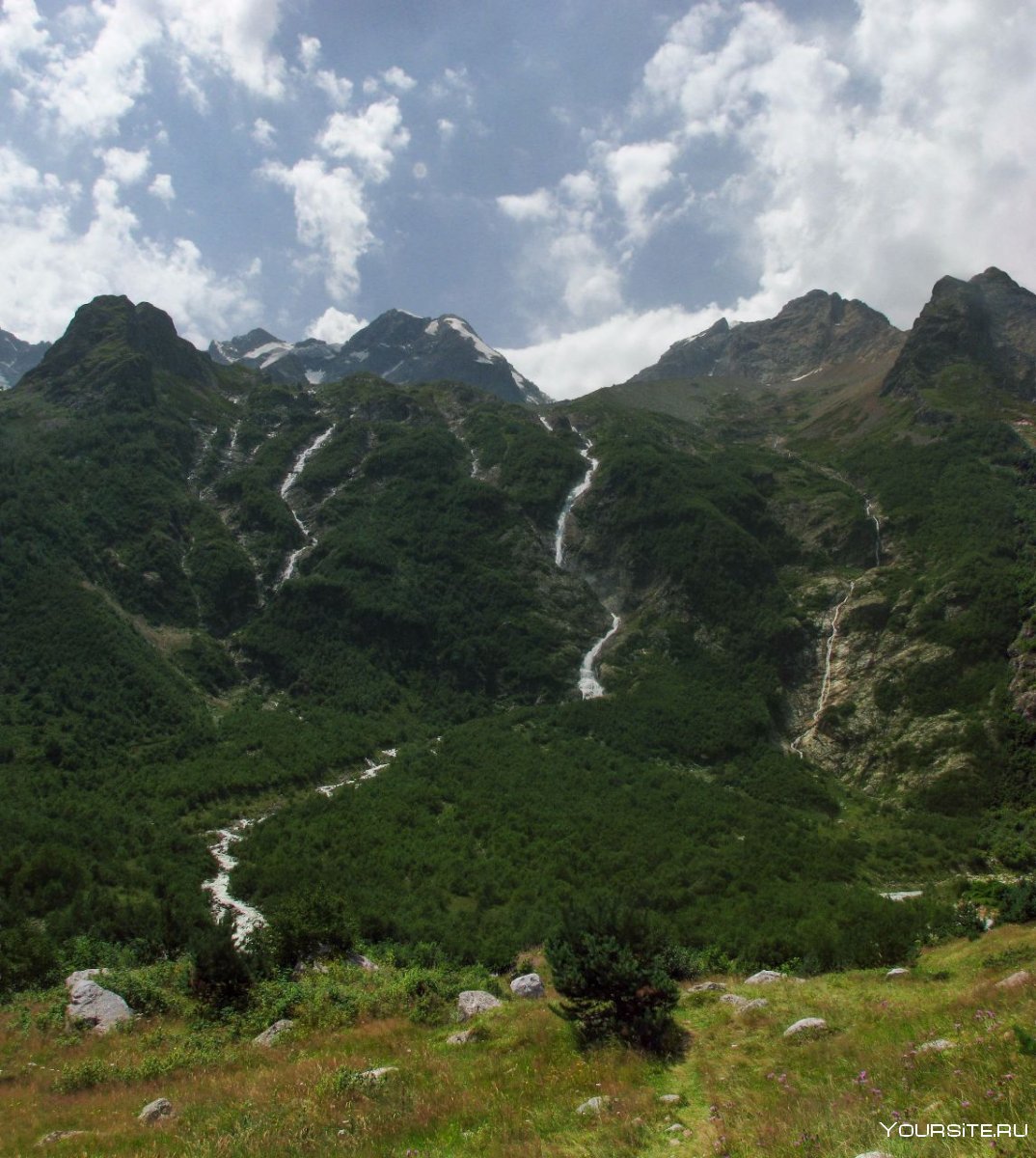 Мияги в горах Осетии