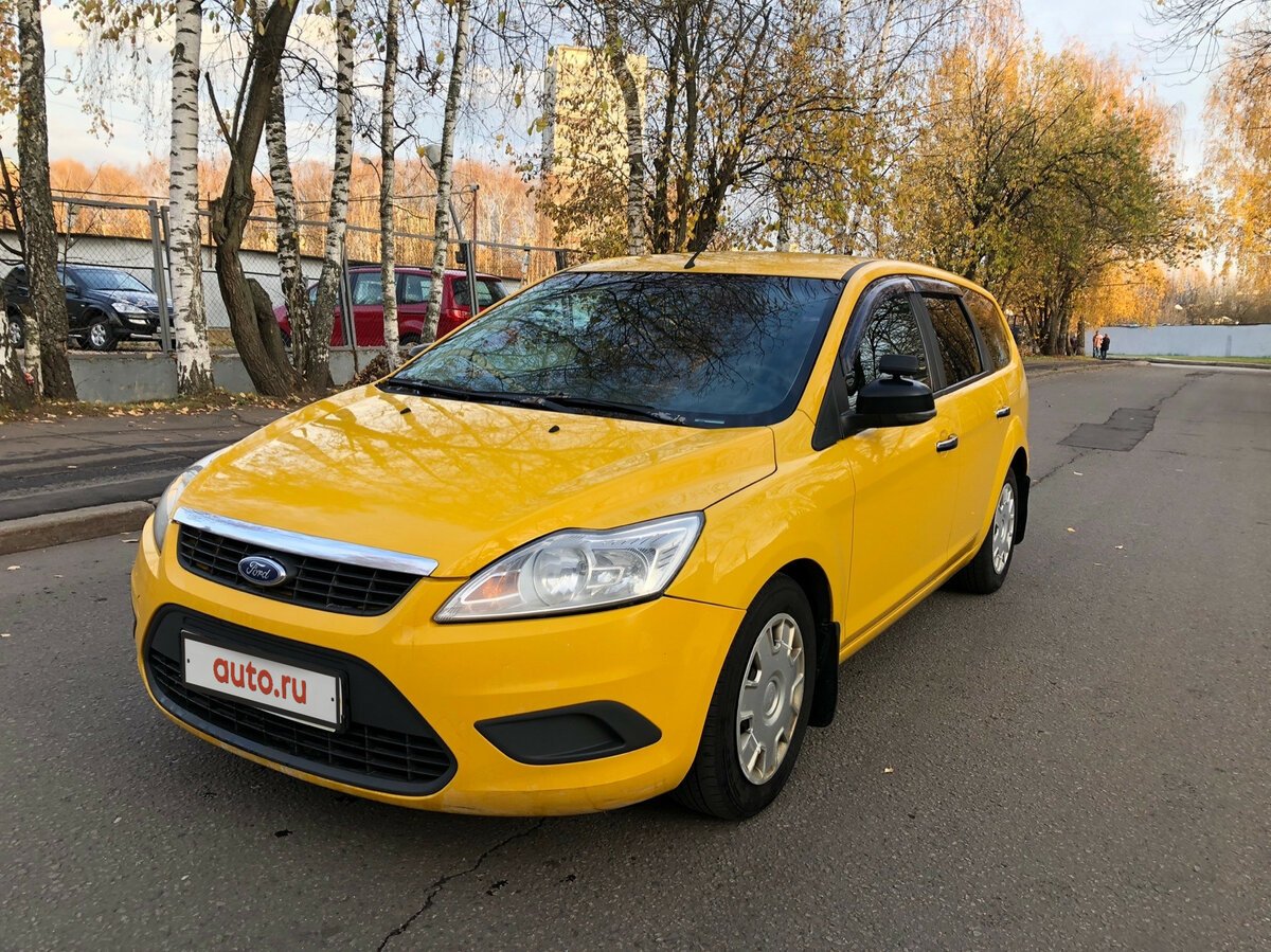 Форд фокус 1 желтый