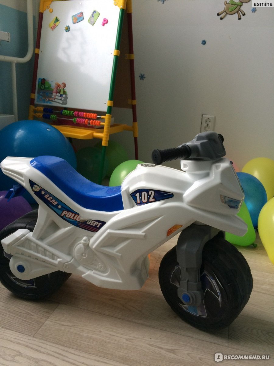 Беговел мотоцикл для детей от 2 лет