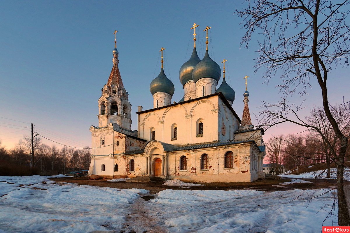 Казанская Церковь Тутаев зима