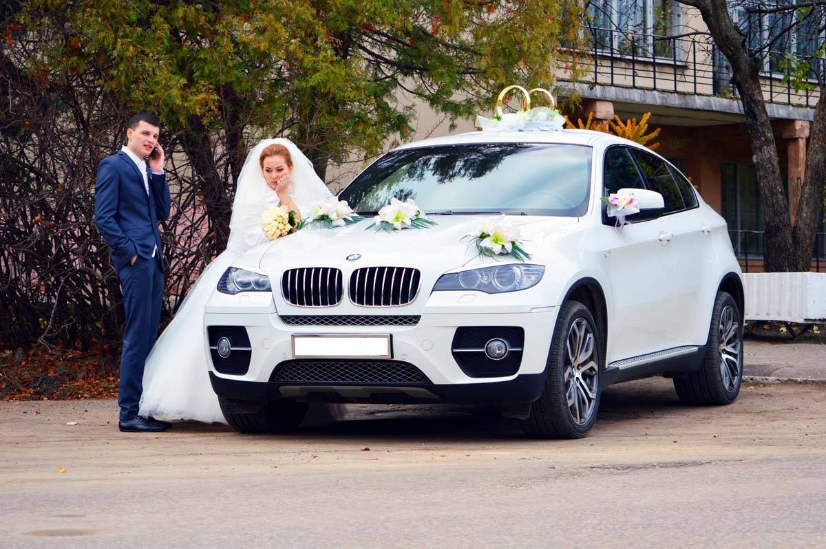 Свадебный BMW x6 2017