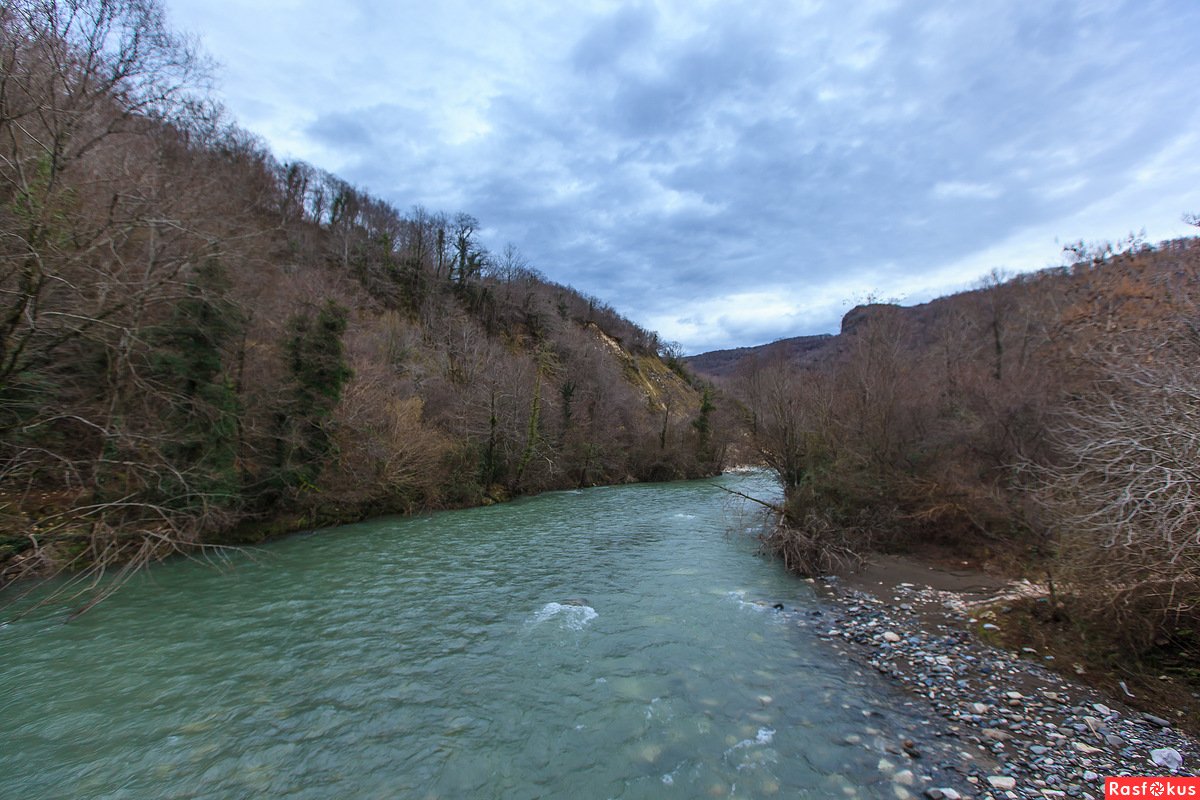 Каманы Абхазия речка