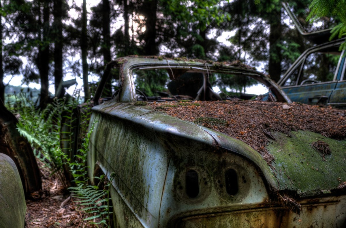 Старые забытые машины