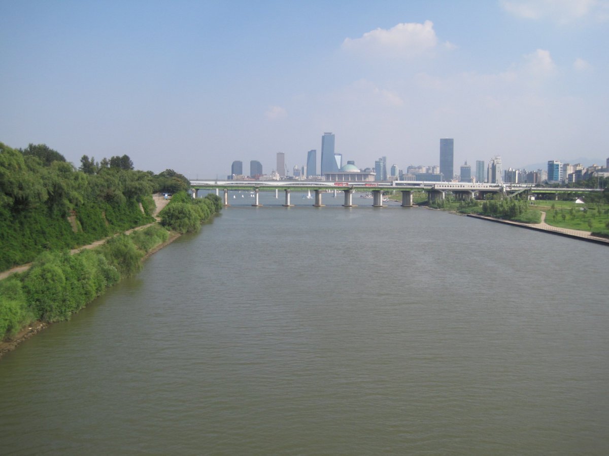 Река Ханган в Сеуле