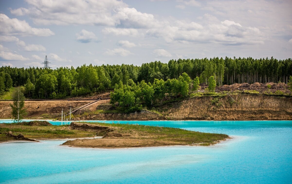 Голубое озеро Черемхово