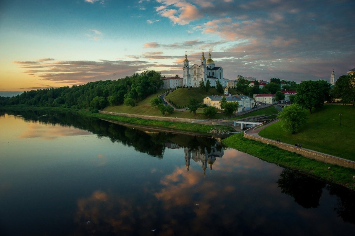 Река Пинега и Северная Двина