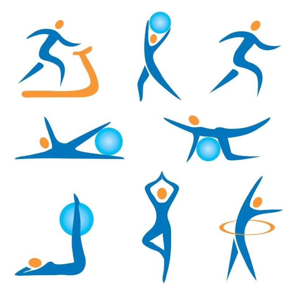 Логотип спорт современный