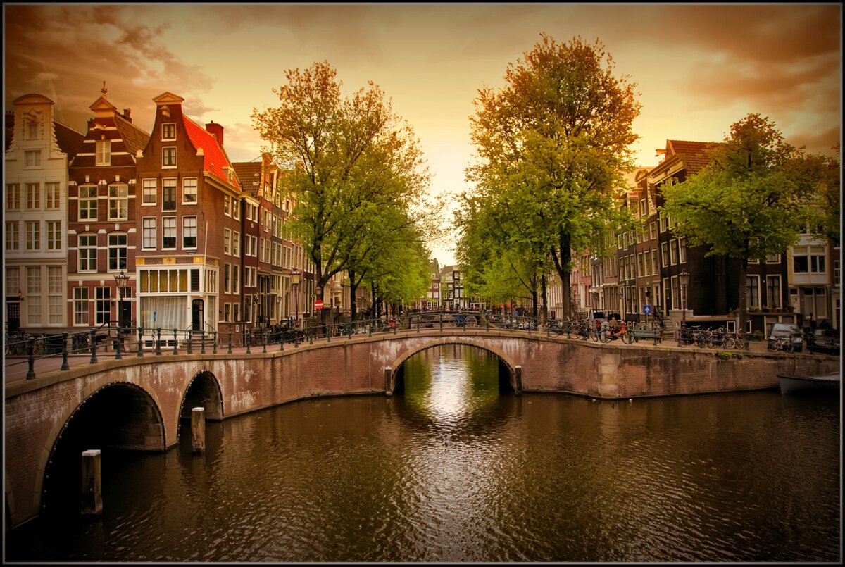 Канал кейзерсграхт Амстердам