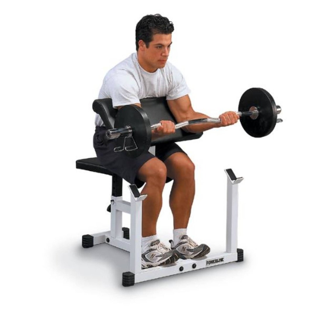 Seated alternating Dumbbell Curl
