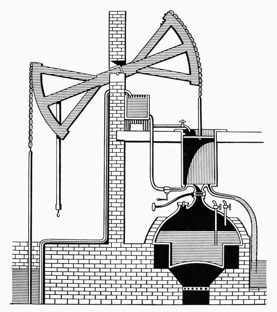 Атмосферный двигатель Томаса Ньюкомена
