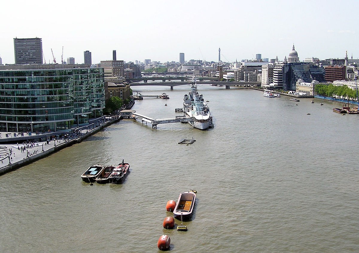 Река Темза в Лондоне