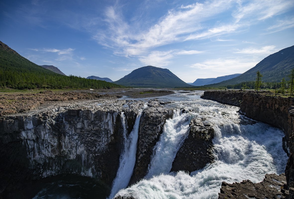 Самый высокий водопад Евразии — Тальниковый