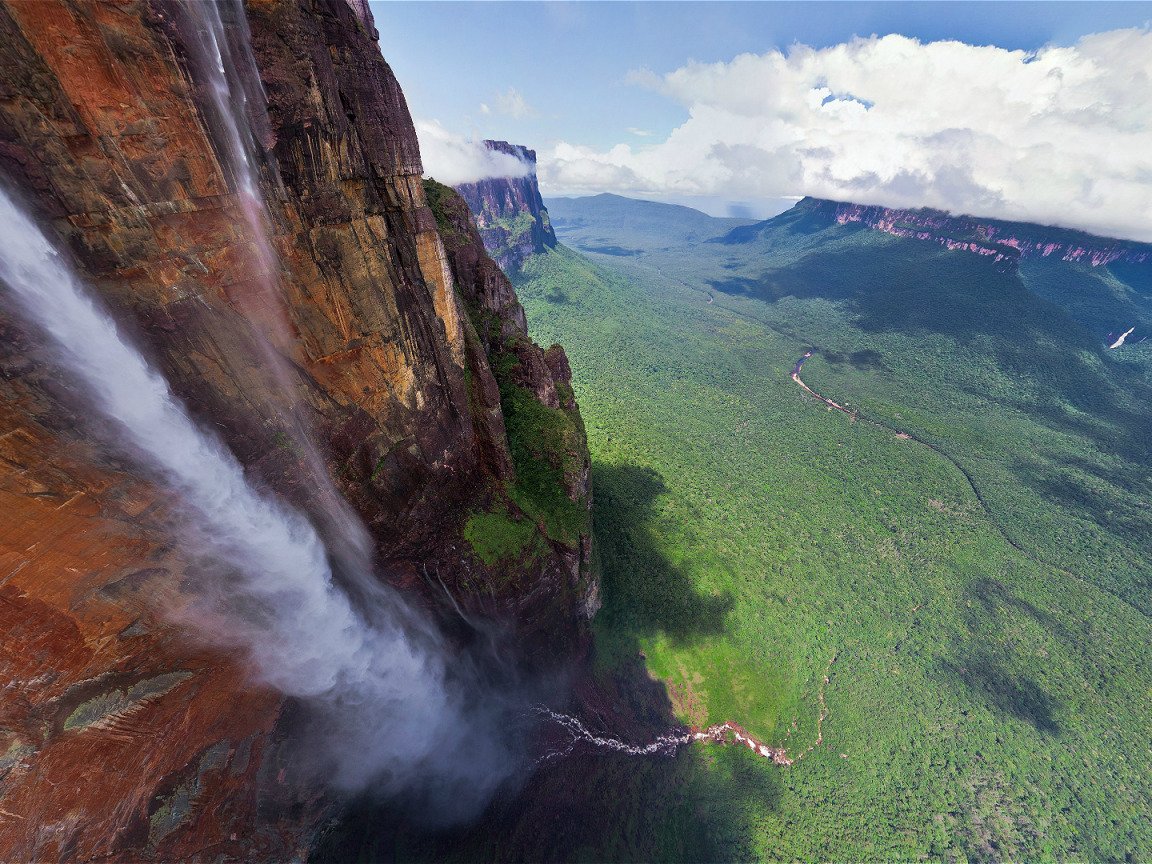 Самый высокий водопад в евразии
