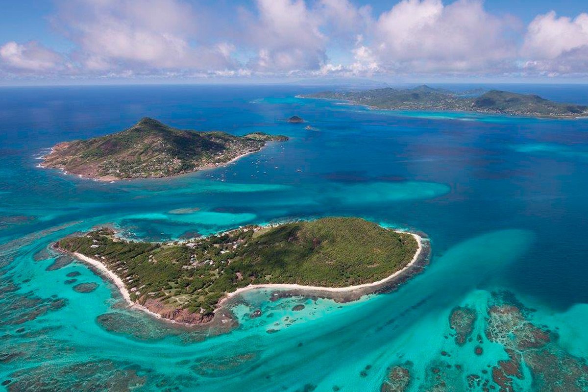 Остров Мюстик в Карибском море знаменитости