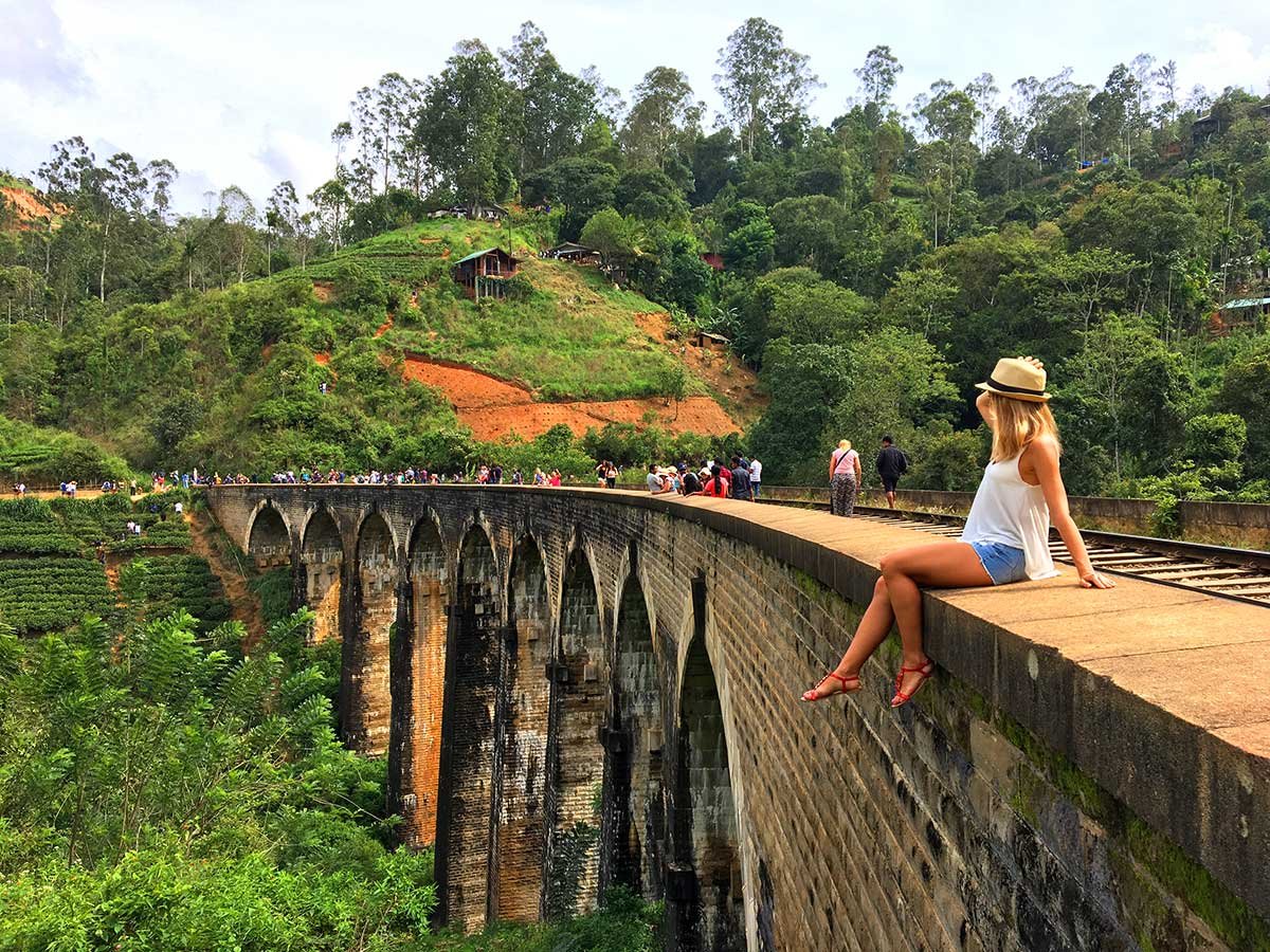 Девятиарочный мост Шри-Ланка