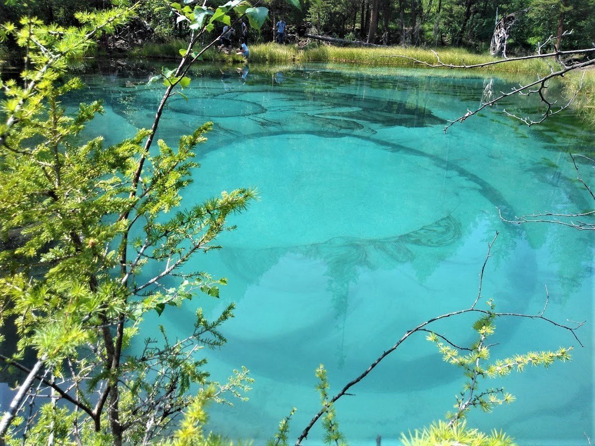 Ухта голубое озеро фото