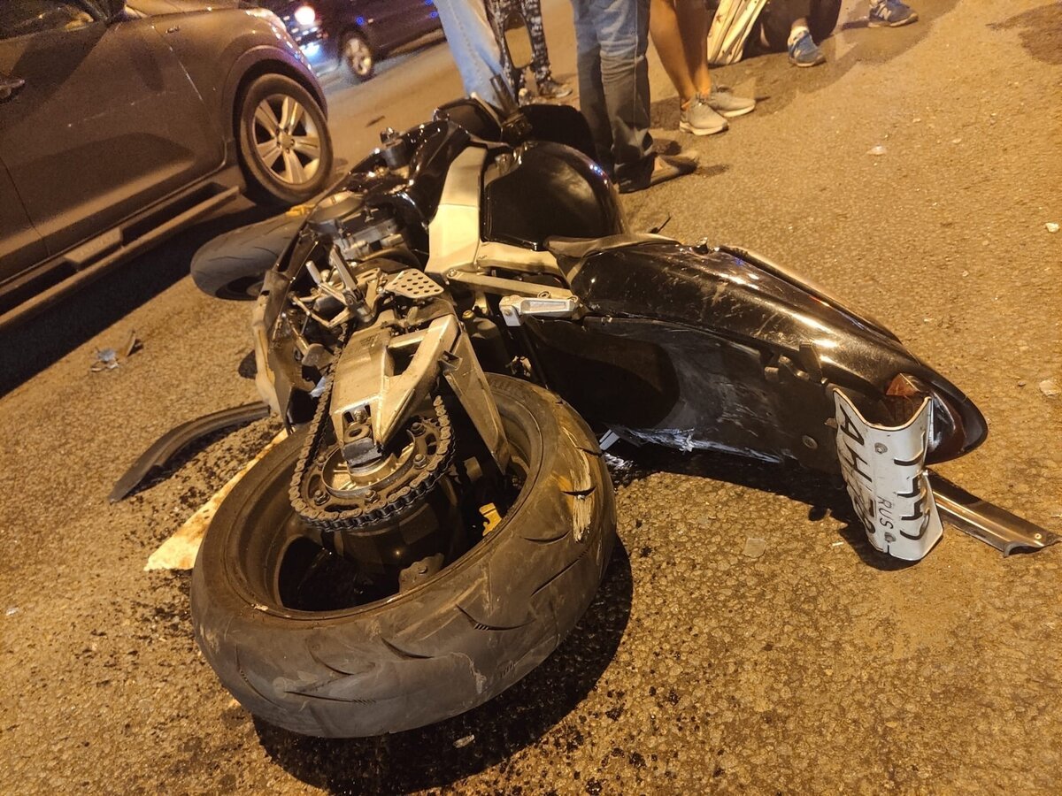 Ярославль вчера авария на мотоцикле