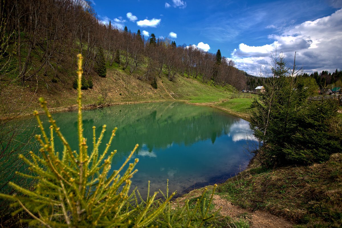 Зангар Куль голубое озеро Башкирия