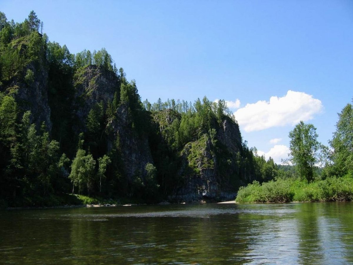 Река Мрассу за Чувашской